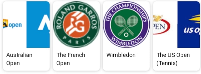 Grand Slam tournaments