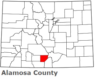 An image of Alamosa County, CO