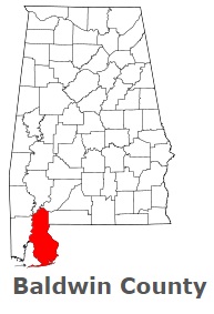 An image of Baldwin County, AL