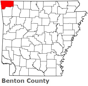 An image of Benton County, AR