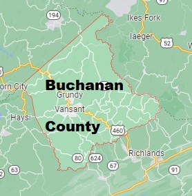 An image of Buchanan County, VA
