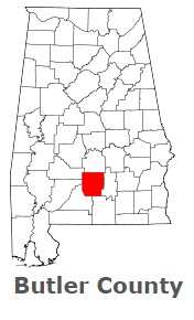 An image of Butler County, AL