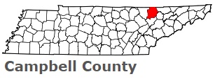 An image of Campbell County, TN