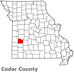 An image of Cedar County, MO