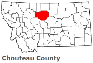 An image of Chouteau County, MT