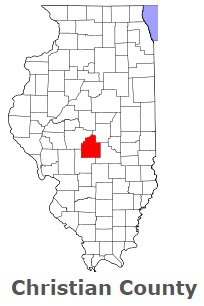 An image of Christian County, IL