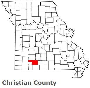 An image of Christian County, MO