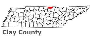 An image of Clay County, TN