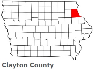 An image of Clayton County, IA