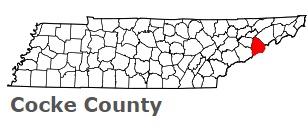 An image of Cocke County, TN
