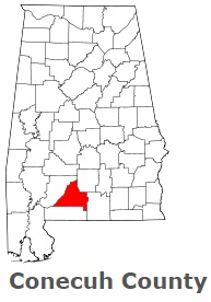 An image of Conecuh County, AL