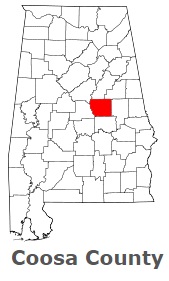 An image of Coosa County, AL