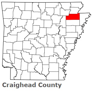 An image of Craighead County, AR
