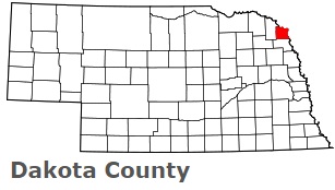 An image of Dakota County, NE