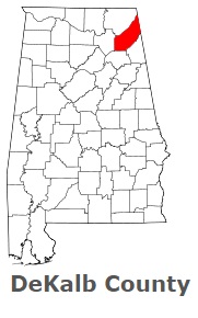 An image of DeKalb County, AL