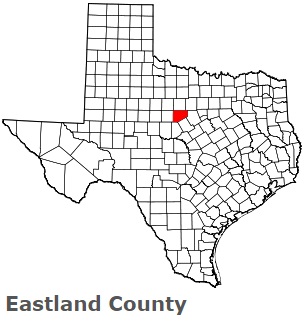 An image of Eastland County, TX