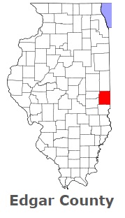 An image of Edgar County, IL