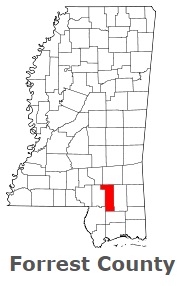 An image of Forrest County, MS