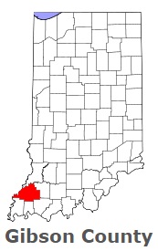 An image of Gibson County, IN