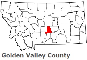 An image of Golden Valley County, MT