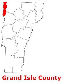 An image of Grand Isle County, VT