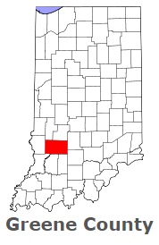 An image of Greene County, IN