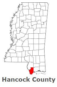 An image of Hancock County, MS