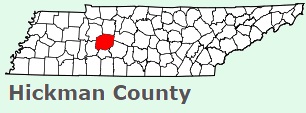 An image of Hickman County, TN