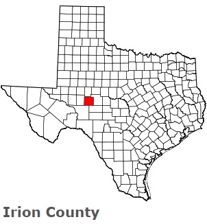 An image of Irion County, TX