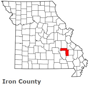 An image of Iron County, MO