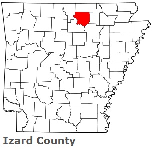 An image of Izard County, AR