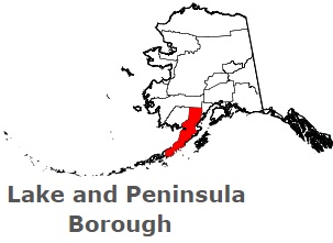 An image of Lake and Peninsula Borough, AK