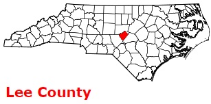 An image of Lee County, NC