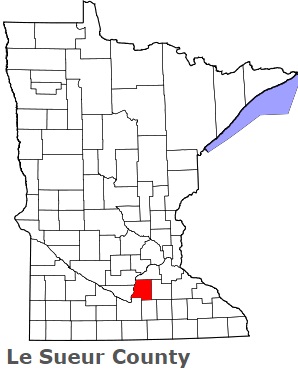 An image of Le Sueur County, MN