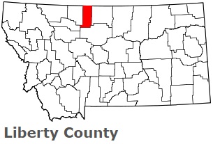 An image of Liberty County, MT