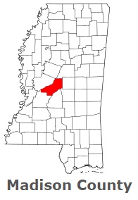 An image of Madison County, MS