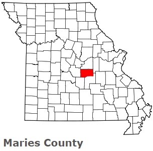 An image of Maries County, MO