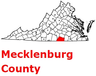 An image of Mecklenburg County, VA