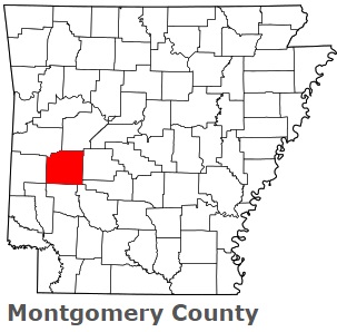 An image of Montgomery County, AR