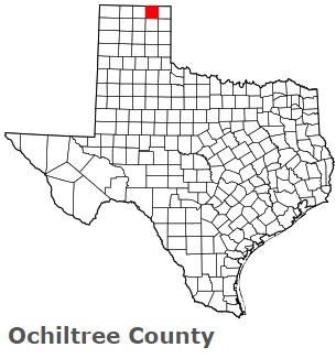 An image of Ochiltree County, TX
