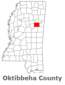 An image of Oktibbeha County, MS