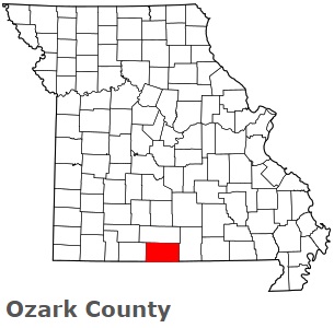 An image of Ozark County, MO