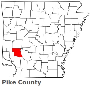 An image of Pike County, AR