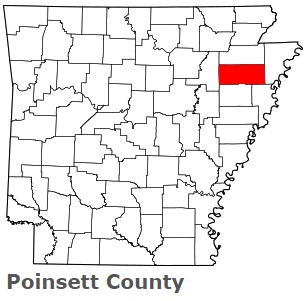 An image of Poinsett County, AR