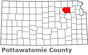 An image of Pottawatomie County, KS