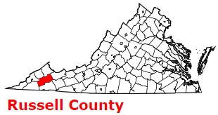 An image of Russell County, VA