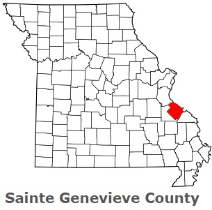 An image of Sainte Genevieve County, MO