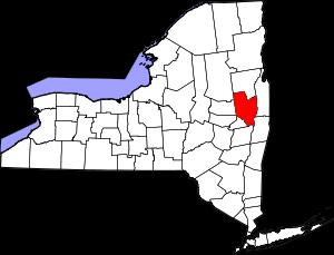 An image of Saratoga County, NY