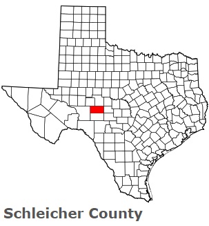 An image of Schleicher County, TX
