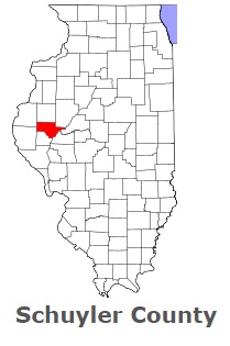 An image of Schuyler County, IL